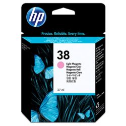 Hp 38 Ink Cartridge, Light Magenta Single Pack, C9419A